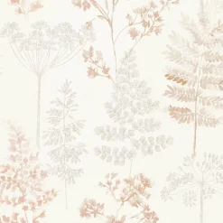 Hot Papier peint intissé HOLLY coloris nude - 4MURS Papiers Peints