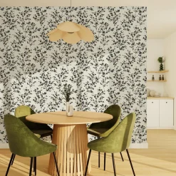 Clearance Papier peint intissé INAMI coloris noir et doré - 4MURS Papiers Peints