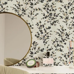 Clearance Papier peint intissé INAMI coloris noir et doré - 4MURS Papiers Peints