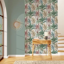Sale Papier peint intissé JAMAICA coloris multicolore - 4MURS Papiers Peints