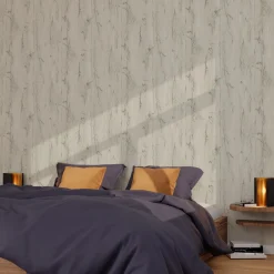 Hot Papier peint intissé JOEY coloris lin - 4MURS Papiers Peints