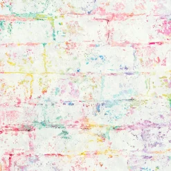 Clearance Papier peint intissé JOY coloris multicolore - 4MURS Papiers Peints