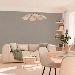 Online Papier peint intissé LAZY coloris taupe - 4MURS Papiers Peints