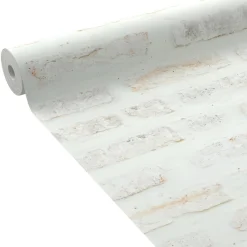 Discount Papier peint intissé LOFT LIVING X NEW WALLS blanc perlé - 4MURS Papiers Peints