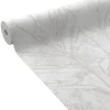 New Papier peint intissé LORELLA coloris blanc - 4MURS Papiers Peints