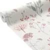 Hot Papier peint intissé LOUISE coloris vert de gris - 4MURS Papiers Peints