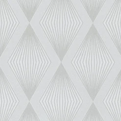 Sale Papier peint intissé LUXURY coloris gris perle - 4MURS Papiers Peints