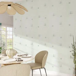 Outlet Papier peint intissé MAGIC LIGHT coloris blanc - 4MURS Papiers Peints