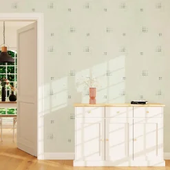 Outlet Papier peint intissé MAGIC LIGHT coloris blanc - 4MURS Papiers Peints
