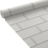 Fashion Papier peint intissé MALCOLM coloris blanc - 4MURS Papiers Peints