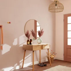 Sale Papier peint intissé MALYA coloris beige rosé - 4MURS Papiers Peints