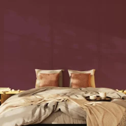 Outlet Papier peint intissé MALYA coloris prune - 4MURS Papiers Peints