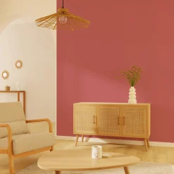 Hot Papier peint intissé MALYA coloris rose vif - 4MURS Papiers Peints