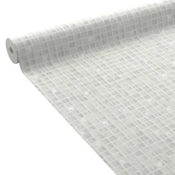 Outlet Papier peint intissé MOSAÏC coloris blanc grisé - 4MURS Papiers Peints