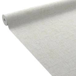 Outlet Papier peint intissé NAJA coloris blanc crème - 4MURS Papiers Peints