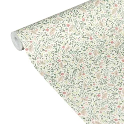 Fashion Papier peint intissé NAOMI coloris vert et rose - 4MURS Papiers Peints