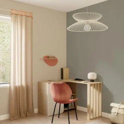 Sale Papier peint intissé OPAL coloris taupe - 4MURS Papiers Peints