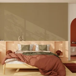 Online Papier peint intissé PALAZZO coloris or - 4MURS Papiers Peints