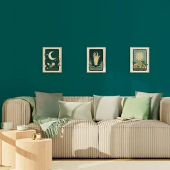 Best Papier peint intissé PALAZZO coloris vert émeraude - 4MURS Papiers Peints