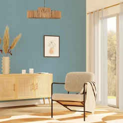 Outlet Papier peint intissé PALAZZO coloris bleu grisé - 4MURS Papiers Peints
