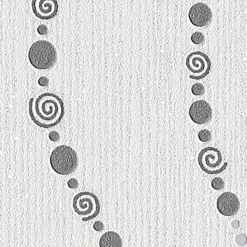 Online Papier peint intissé PERLIA coloris blanc - 4MURS Papiers Peints