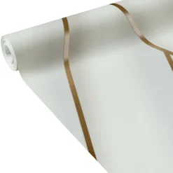 Fashion Papier peint intissé PIAZZA coloris blanc - 4MURS Papiers Peints