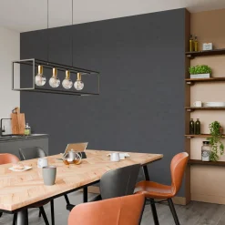Outlet Papier peint intissé RAVENNE coloris gris anthracite - 4MURS Papiers Peints