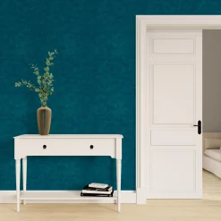 Outlet Papier peint intissé RAVENNE coloris bleu pétrole - 4MURS Papiers Peints