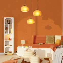 Best Papier peint intissé RAVENNE coloris terracotta - 4MURS Papiers Peints