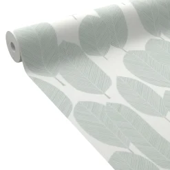 Best Papier peint intissé SANDIE coloris vert clair - 4MURS Papiers Peints
