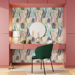 New Papier peint intissé SAVANNAH coloris multicolore - 4MURS Papiers Peints