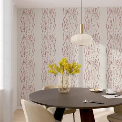 Online Papier peint intissé SOPHIA coloris bordeaux - 4MURS Papiers Peints