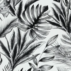 Outlet Papier peint intissé SORAYA coloris noir - 4MURS Papiers Peints