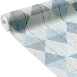 Discount Papier peint intissé SOREN coloris gris perle - 4MURS Papiers Peints