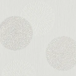 Sale Papier peint intissé SPOT coloris blanc - 4MURS Papiers Peints