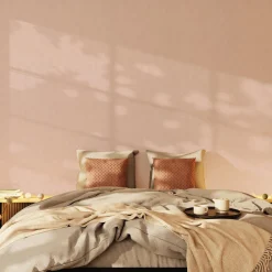 Fashion Papier peint intissé SUBLIME coloris rose poudré - 4MURS Papiers Peints