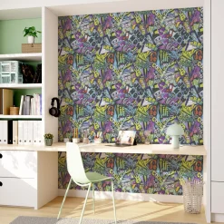 Outlet Papier peint intissé TAGGY coloris multicolore - 4MURS Papiers Peints