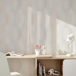 Online Papier peint intissé TANJA coloris sable beige - 4MURS Papiers Peints