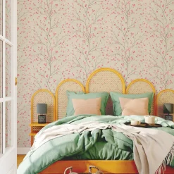 Online Papier peint intissé TOKYO BLOSSOM X METROPOLITAN STORIES écru - 4MURS Papiers Peints