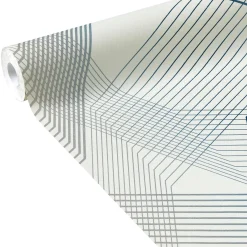 Sale Papier peint intissé WEBLINES coloris blanc - 4MURS Papiers Peints