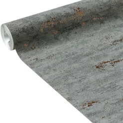 Outlet Papier peint intissé WELL coloris gris souris - 4MURS Papiers Peints