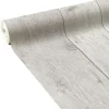 Online Papier peint intissé WOOD BOARD coloris gris perle - 4MURS Papiers Peints