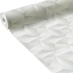 Clearance Papier peint intissé ZENITH coloris blanc perlé - 4MURS Papiers Peints