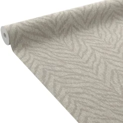 Sale Papier peint intissé ZIBRA coloris taupe - 4MURS Papiers Peints