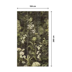 Fashion Papier peint panoramique L SECRET GARDEN 159 x 280 cm - 4MURS Papiers Peints Panoramiques|Papiers Peints