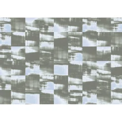 Clearance Papier peint panoramique XL PATCHY 400 x 270 cm bleu clair grisé Papiers Peints Panoramiques|Papiers Peints