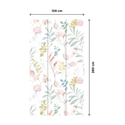 Outlet Papier peint panoramique L ZIA 159 x 280 cm - 4MURS Papiers Peints Panoramiques|Papiers Peints