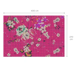 Best Papier peint panoramique XL FLAID 400 x 270 cm fuchsia - 4MURS Papiers Peints Panoramiques|Papiers Peints