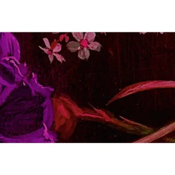 Fashion Papier peint panoramique XL GRAPPOLO 300 x 270 cm fuchsia - 4MURS Papiers Peints Panoramiques|Papiers Peints