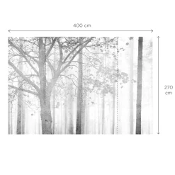 Fashion Papier peint panoramique XL AGATIE 400 x 270 cm - 4MURS Papiers Peints Panoramiques|Papiers Peints